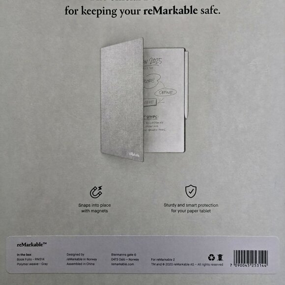 Remarkable 2 Paper Tablet And Book Folio Essentials Bundle - Picture 4 of 16